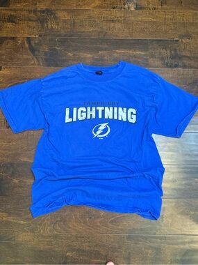 Tampa Bay Lightning Hockey T-shirt Men’s Size Large